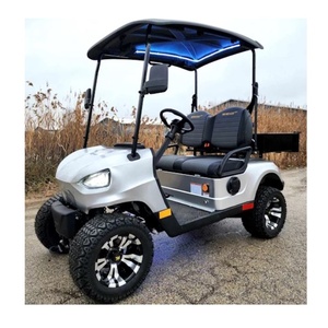Carrito de golf elevado de 2 plazas de alta calidad en venta, sistema de batería de larga duración, ideal para necesidades de movilidad comerciales y personales. - Product Image 6