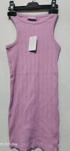 Débardeurs en velours côtelé solide d'été à la mode pour les filles-Vêtements actifs respirants écologiques avec un design long sans manches - Product Image 3