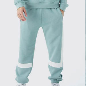 Ensemble de survêtement personnalisé en gros, 500 GSM, 100% coton, molleton ample, sweat-shirts à capuche surdimensionnés, jogging, survêtement pour hommes - Product Image 3