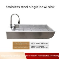 Table d'opération vétérinaire électrique en acier inoxydable avec levage par pédale pour clinique vétérinaire 1200x600mm réglable