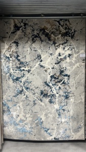 Tapis turc moderne en polypropylène tissé à la machine, haute qualité, jute, résistant aux taches, poils longs, abstrait, chambre à coucher, maison - Product Image 6