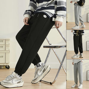 <b>Men's</b> Casual Jogger Sports Sweatpants Heavyweight Drawstring Elastic Flat Waffle Fashion Track <b>Trousers</b> Spring Summer Autumn - Product Image 3