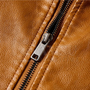 La fábrica proporciona directamente chaquetas de cuero para hombres High Street 2025 chaquetas de invierno para hombres de talla grande - Product Image 6