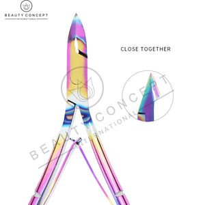 2 Pcs Pince à ongles en acier inoxydable multicolore Forme différente Concept pour les soins de beauté Utilisation durable pour les doigts - Product Image 4