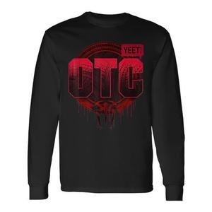 เสื้อยืดวินเทจ OTC Yeet Apparel ทรงคลาสสิคสำหรับผู้ใหญ่ สีดำ แขนสั้นหรือแขนยาว คอกลม ไซส์เล็ก สำหรับโปรโมชั่น - Product Image 1
