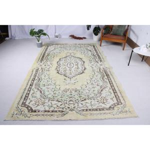 Alfombra Turca Grande de 5.3x8.6 pies (162x263 cm), Alfombra Vintage Verde Ombré - Product Image 1