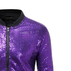 Winter Warm Fashion <b>Sequin</b> <b>Jacket</b> For <b>Man</b> Comfortable Lightweight <b>Man</b> <b>Jackets</b> For Outdoor Activities <b>Sequin</b> <b>Men's</b> <b>Jackets</b> - Product Image 5