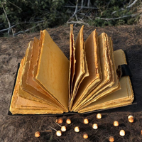 Journal en cuir véritable imprimé Phoenix, Grimoire, livre gothique vintage, journal de sorcellerie fait main, cadeau pour homme, remise de diplôme