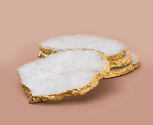 Juego de posavasos de forma cuadrada de madera y resina de estilo moderno con soporte para fiesta de oficina y restaurante para vajilla usada - Product Image 2