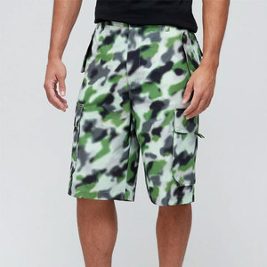 กางเกงขาสั้นผ้าคอตต้อนสำหรับผู้ชายกางเกงขาสั้นใส่ทำงานสไตล์สตรีท100% ออกแบบได้ตามต้องการมีหลายกระเป๋าและรูปแบบแข็งแรง - Product Image 2