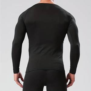 MMA Training Rash Guard Camiseta de agarre duradera con ajuste elástico Clasificado BJJ Rash Guard Top de manga larga Fightwear - Product Image 5