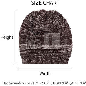 Nouveau Style Jacquard Bonnets Chapeaux 100% Laine Dernière Conception Bonnets À Tricoter Chapeaux - Product Image 6