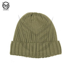 Ropa de moda Gorras de otoño Gorro de poliéster unisex cálido de punto para ropa de invierno - Product Image 2