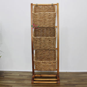 Estantería de Almacenamiento Rectangular de Hierro Artesanal de la Fábrica Artex Dong Thap - Product Image 1