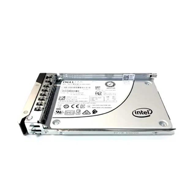 High Performance Dell Intel Sata Ssd 240gb 480gb 960gb 1.6tb 1.92tb 3.84tb 2.5in Ssd External Hard Disves Computer Metal Server