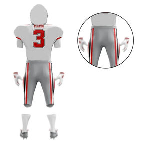 Derniers maillots de football de style américain avec short Hauts de football américain légers et durables Maillot de football américain pour hommes - Product Image 5