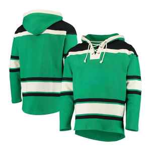 Sudaderas con capucha de hockey de poliéster Unisex Conjuntos de ropa deportiva de invierno con nombre del equipo OEM Estilo uniforme Entrenamiento de hockey sobre hielo Técnica impresa - Product Image 1