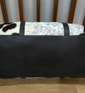 Sac de sport de luxe à grande capacité, best-seller, écologique, en cuir de vache véritable, fourrure véritable, fait à la main, imperméable, léger, pour les voyages - Product Image 2