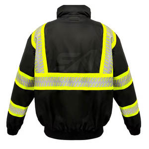Chaquetas de Seguridad Impermeables con Diseño de Alta Visibilidad para Trabajo en Exteriores y en Todo Tipo de Clima - Product Image 3