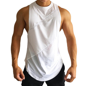 Camiseta sin Mangas de Secado Rápido de Alta Calidad para Hombre, Personalizada, con Degradado, para Gimnasio, Deporte, Poliéster, para Entrenamiento - Product Image 1