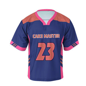 Venta al por mayor de alta calidad Lacrosse Jersey cómodo con secado rápido personalizado 100% poliéster Lacrosse Jersey - Product Image 3