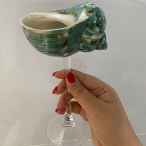Vietnam Seashell Wine Cups Verres en nacre faits à la main pour hôtels et restaurants - Product Image 1
