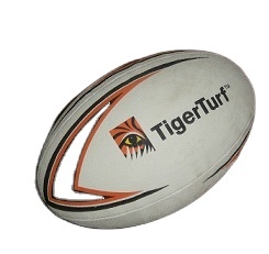 Customized Logo Printed Eco-Friendly Size 5 Rubber Compound Rugby Training Balls for Match Sports Use Durable Outdoor Practice - Product Image 1