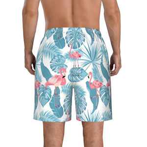 Shorts de Playa con Estampado de Hojas para Hombre, Shorts de Baño Sublimados de Verano, Secado Rápido, Ajuste Holgado, Shorts de Moda para Vacaciones - Product Image 2