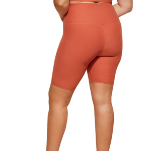 Pantalones Cortos Deportivos de Talla Grande para Mujer, Transpirables, de Cintura Alta, Elásticos, para Ciclismo, Fitness, Entrenamiento, con Logotipo Personalizado - Product Image 2