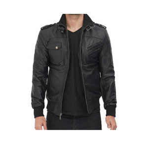 Chaquetas de cuero con capucha para hombre, ropa informal disponible a precio mayorista con el último diseño, ropa de invierno 2023 - Product Image 2