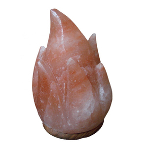 งานศิลปะพื้นบ้านดีไซน์เรือโบราณสมัยใหม่ วัสดุออร์แกนิก รูปทรงเปลวไฟ ขนาด 7 นิ้ว ทนทาน ด้วยเทคนิคการแกะสลัก  สำหรับใส่เกลือ - Product Image 4