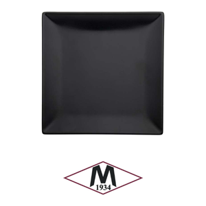 Plato cuadrado de gres negro Boston M1934 de 30 x 30 cm para restaurante, hotel, suministros al por mayor, vajilla al por mayor - Product Image 4