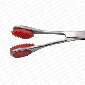 HERMANN MEDITECH Young Tongue Forceps Stainless Steel Manual Reusable CE Certified Class II Surgical Grasping Holding <b>Instrument</b> - Product Image 2