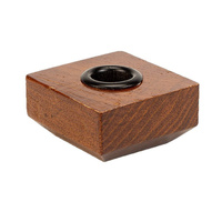 Tapa de Madera de Fresno Personalizada YUESHEN para Botellas de Perfume y Aceites Esenciales, Cubierta de Aromaterapia, Piezas Mecanizadas por CNC