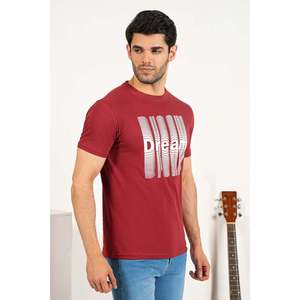 ASHKAN Classic Crew Neck Summer Fitness T-Shirt Oversize 100% Cotton Jersey 220/240 Grams Fabric <b>Weight</b> Printed Model Number - Product Image 2