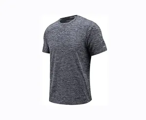 कस्टम शांत खेल उच्च गुणवत्ता 100% Microfiber पॉलिएस्टर टी शर्ट के लिए पुरुषों के त्वरित सूखी टी शर्ट थोक