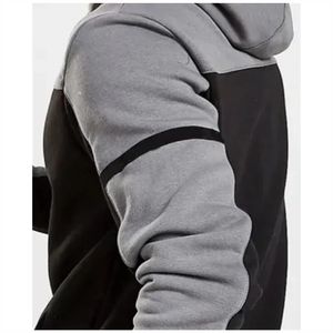 เสื้อฮู้ดดี้ผ้าฟลีซสำหรับผู้ชาย สไตล์สตรีทแวร์ ไซส์พลัส สำหรับเล่นกีฬาและออกกำลังกาย  ผ้าโพลีเอสเตอร์/คอตตอน ระบายอากาศได้ดี สีพื้นเรียบ  รับสกรีนโลโก้ตามแบบ - Product Image 5