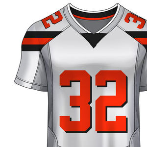 Maillot de football américain personnalisé vierge maillot de football américain collégial cousu de meilleure qualité pour hommes en vente conception OEM - Product Image 4