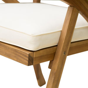 ที่วางแขนเก้าอี้ไม้อะคาเซียคลาสสิกดีไซน์ดั้งเดิมสำหรับกลางแจ้งสวนร้านอาหารทานอาหารคาเฟ่ที่ทนต่อสภาพอากาศ - Product Image 5