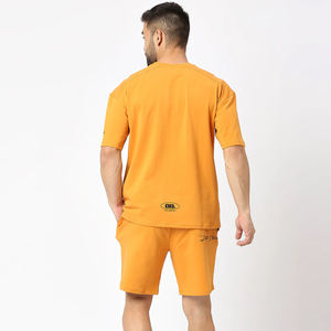 Conjunto de camiseta de manga corta de gran tamaño de verano para hombre Soporte personalizado Tendencia Moda con cierre de cintura elástica Nueva llegada Venta completa - Product Image 6