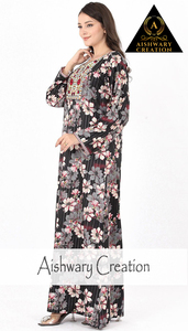 Vestido Túnica Midi de Algodón Orgánico de Alta Calidad para Mujer, Elegante Estilo Maillard, Diseño en Capas con Corte Holgado, Look Casual - Product Image 3