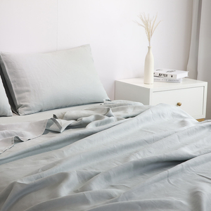 100% biancheria da letto Premium in pura <span class=keywords><strong>lino</strong></span> <span class=keywords><strong>lino</strong></span> lusso <span class=keywords><strong>Set</strong></span> di biancheria da letto doppia <span class=keywords><strong>Set</strong></span> di <span class=keywords><strong>lenzuola</strong></span> in <span class=keywords><strong>lino</strong></span> naturale francese - Product Image 3