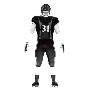 Nouvel uniforme de football américain personnalisé de style tendance, unisexe, manches courtes, respirant, léger, anti-humidité, séchage rapide - Product Image 6