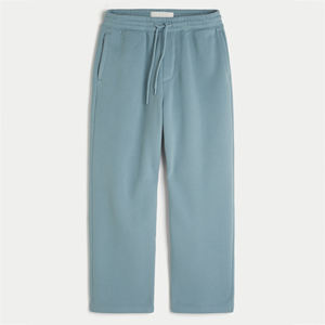 Men's Oversized Cotton <b>Fleece</b> Sweatpants - Drawstring Waist Baggy <b>Trouser</b> 2025 Casual Street Style - Product Image 3