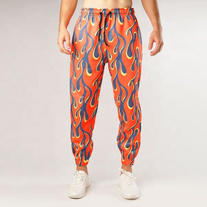 Pantalon de survêtement à sublimation en tissu durable pour hommes Pantalon de survêtement à faible coût teint uni anti-rides avec un matériau de haute qualité - Product Image 4