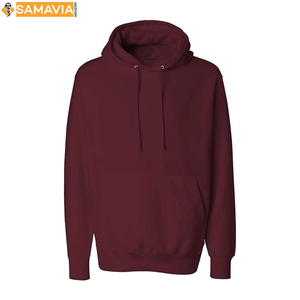basics/cotton blended Custom Pullover <b>Hoodies</b> For <b>Men</b> OEM Fleece Sweatshirt Streetwear With Logo Printing Winter Warm Hooded - Product Image 4