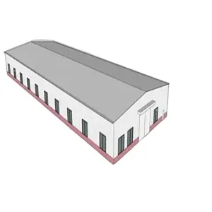 2024 New Customized High Quality Prefab/prefabricated Steel Warehouse Structure