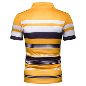 เสื้อผ้ากีฬาผู้ชายแบบสวมใส่สบาย สั่งทำได้ ลายพิมพ์แบบ Sublimation สีพื้น คอวี ผ้าแคนวาส สไตล์ลำลอง ปักลาย แห้งเร็ว แขนสั้น - Product Image 6