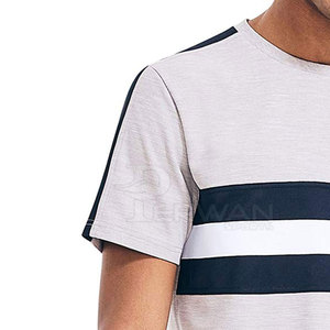 T-shirt pour homme de haute qualité 100% coton, service OEM, anti-rides, respirant, fabriqué au Pakistan, style streetwear, col rond, coupe classique - Product Image 6