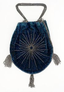 Bordado popular único estilo bohemio bordado trabajo perla mano embrague noche monederos diseño elegante forro al por mayor - Product Image 4